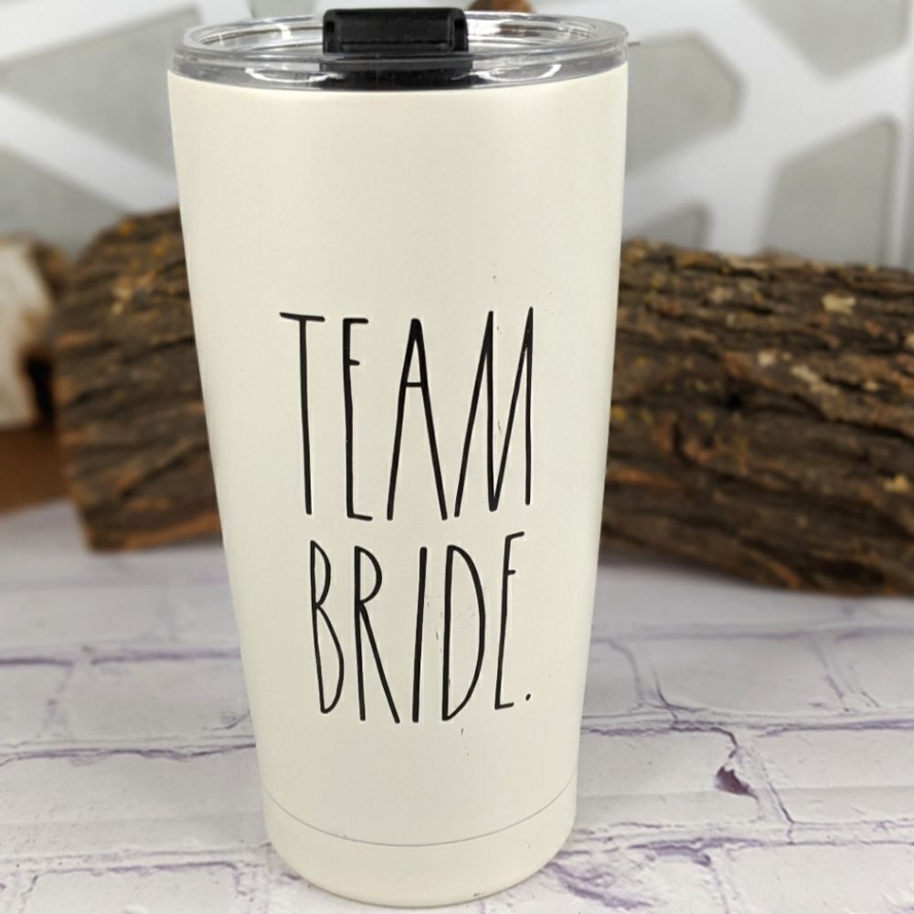 Rae Dunn TEAM BRIDE Insulated Stainless Steel Tumbler - 17oz.